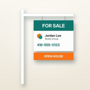 L-Post Real Estate Signs