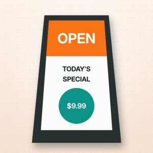 Sandwich Board (A-Frame) Signs